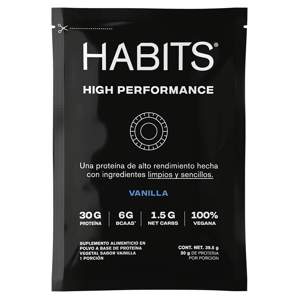 HABITS HIGH PERFORMANCE VAINILLA - SOBRE INDIVIDUAL