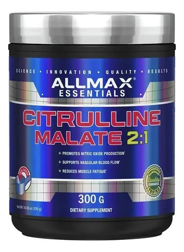 Comprar ALLMAX NUTRITION L-CITRULLINE MALATE | L-CITRULINA, PRECURSOR DE ÓXIDO NÍTRICO Y VASODILATADOR Allmax Nutrition Puerto Vallarta