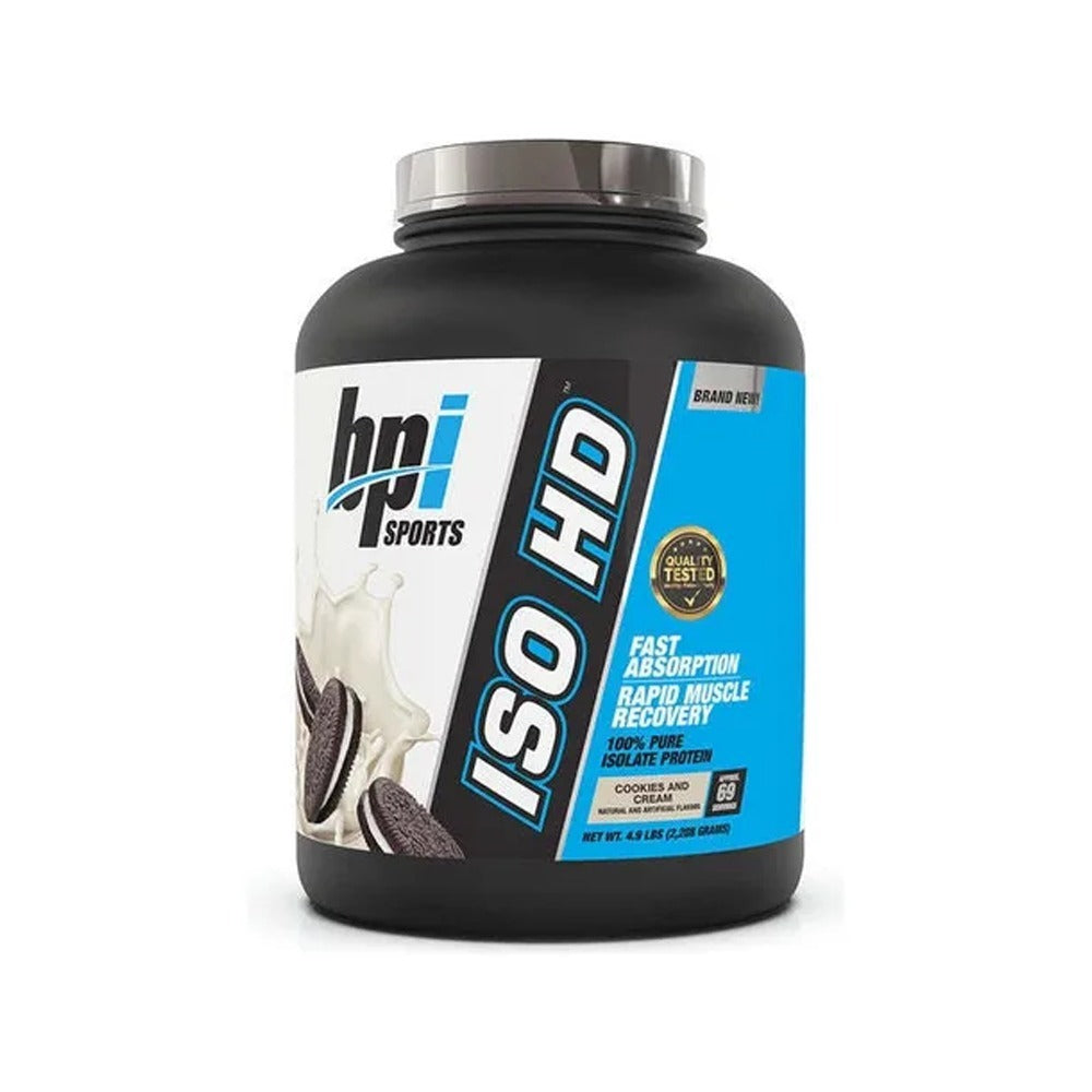 BPI SPORTS ISO-HD | PROTEÍNA DE SUERO DE LECHE AISLADA Y MÚSCULO MAGRO