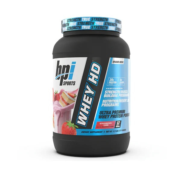 BPI SPORTS WHEY-HD | PROTEÍNA DE SUERO DE LECHE Y DESARROLLO MUSCULAR