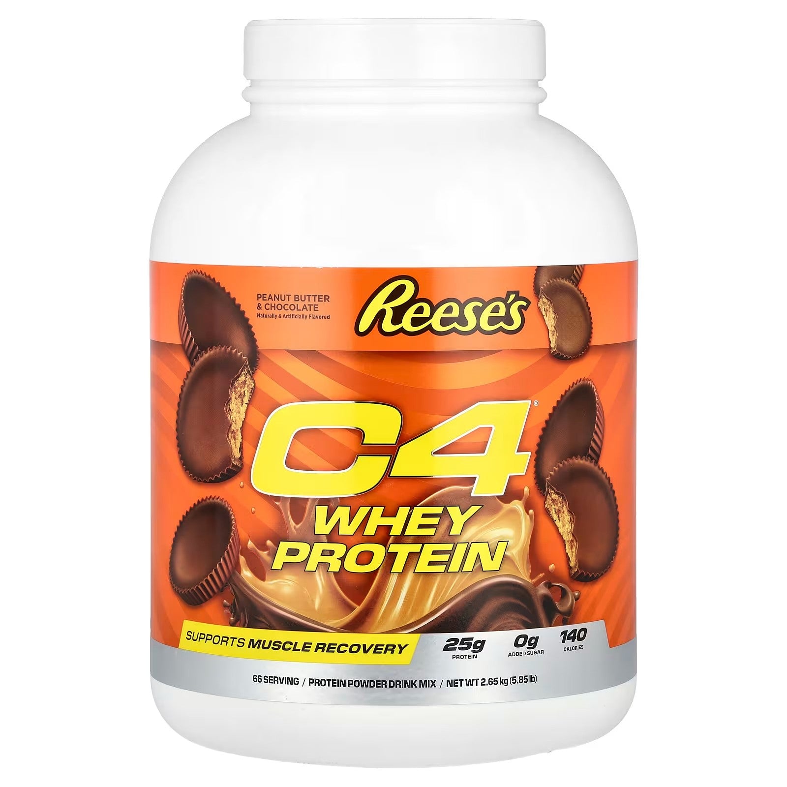 CELLUCOR C4 WHEY PROTEIN HERSHEY'S | PROTEÍNA DE SUERO DE LECHE PARA DESARROLLO MUSCULAR (66 SERV)