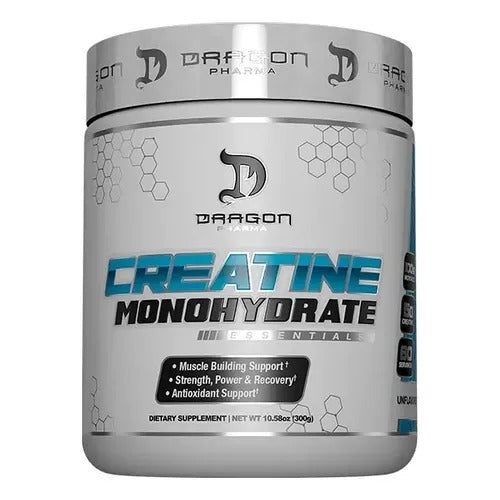 Comprar DRAGON PHARMA CREATINE MONOHYDRATE | CREATINA MONOHIDRATADA PARA FUERZA Y MASA MUSCULAR Dragon Pharma Puerto Vallarta