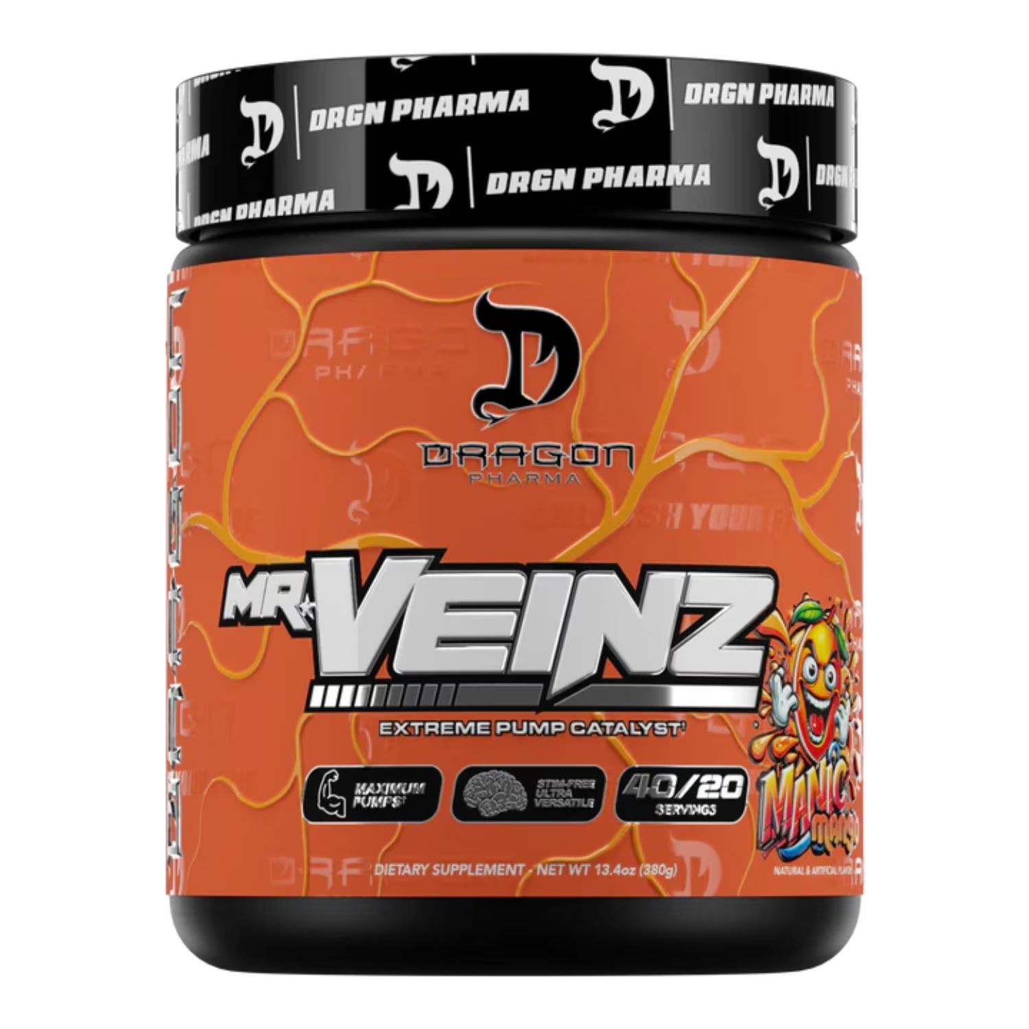 Comprar DRAGON PHARMA MR. VEINZ STIM FREE | PRE-ENTRENO SIN ESTIMULANTES Y PUMP EXTREMO Dragon Pharma Puerto Vallarta