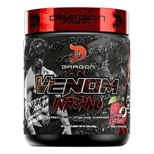 Comprar DRAGON PHARMA VENOM INFERNO | PRE-ENTRENO DE ENERGÍA EXTREMA E INTENSIDAD MÁXIMA Dragon Pharma Puerto Vallarta