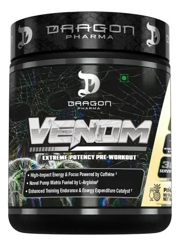 DRAGON PHARMA VENOM | PRE-ENTRENO DE ALTA INTENSIDAD Y ENFOQUE MENTAL