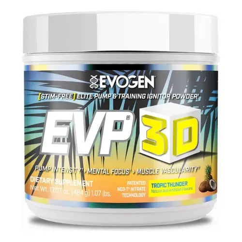 Comprar EVOGEN EVP 3D | PRE-ENTRENO SIN ESTIMULANTES PARA BOMBEO MUSCULAR Y ENFOQUE Evogen Puerto Vallarta