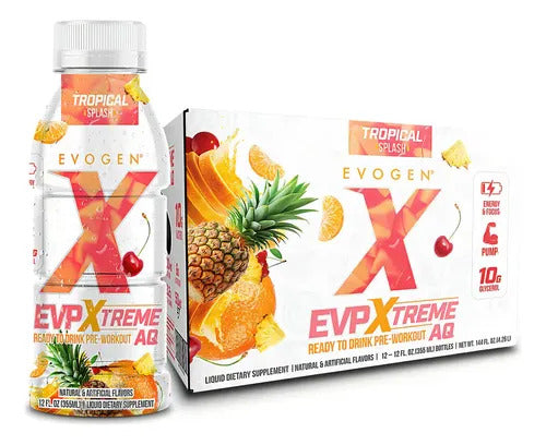EVOGEN EVP XTREME AQ | PRE-ENTRENO PARA BOMBEO MUSCULAR Y ENERGÍA EXTREMA