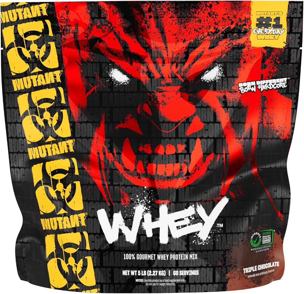 MUTANT WHEY | PROTEÍNA DE SUERO DE LECHE PARA AUMENTO DE MASA MUSCULAR Y FUERZA