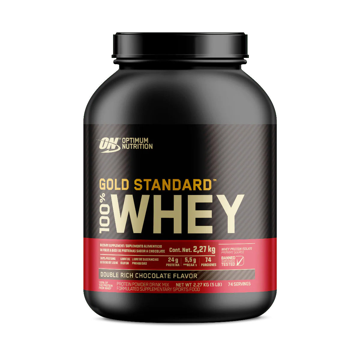 OPTIMUM NUTRITION 100% WHEY GOLD STANDARD | PROTEÍNA DE SUERO DE LECHE PARA RECUPERACIÓN Y DESARROLLO MUSCULAR