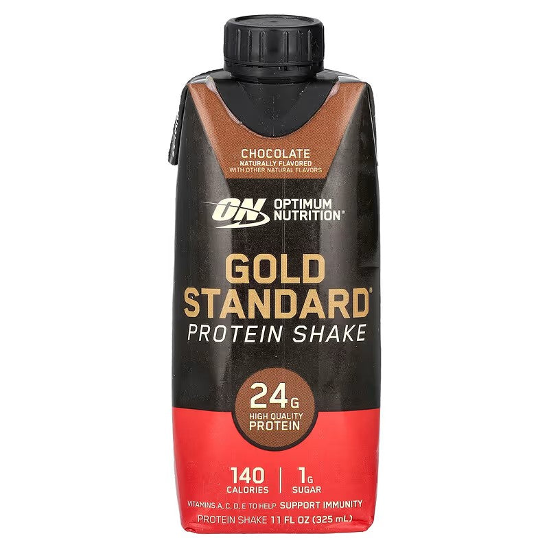 OPTIMUM NUTRITION GOLD STD PROTEIN SHAKE | ENVASE DE PROTEÍNA LISTO PARA TOMAR
