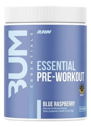 RAW NUTRITION CBUM ESSENTIAL | PRE-ENTRENO PARA ENERGÍA, FUERZA Y RENDIMIENTO