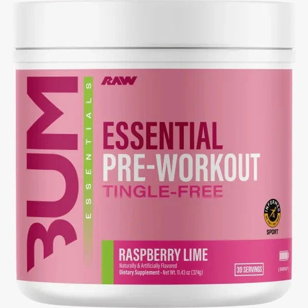 Comprar RAW NUTRITION CBUM ESSENTIAL | PRE-ENTRENO SIN PICAZÓN PARA ENERGÍA Y ENFOQUE MENTAL RAW Puerto Vallarta
