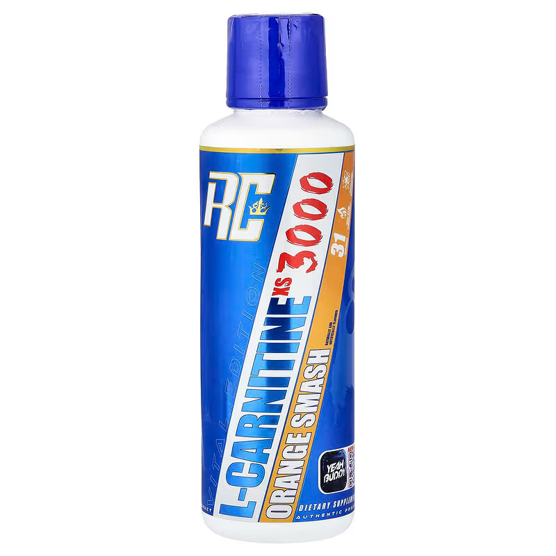 RONNIE COLEMAN L-CARNITINE XS 3000 | L-CARNITINA LÍQUIDA Y QUEMADOR DE GRASA SIN ESTIMULANTES