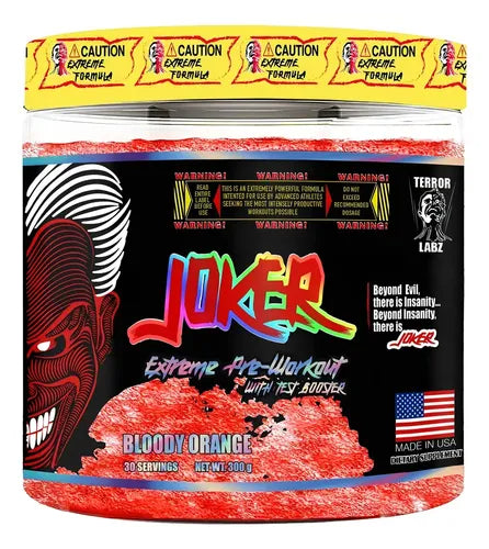 Comprar TERROR LABZ JOKER | PRE-ENTRENO DE ALTA ESTIMULACIÓN Y ENERGÍA EXTREMA Terror Labz Puerto Vallarta