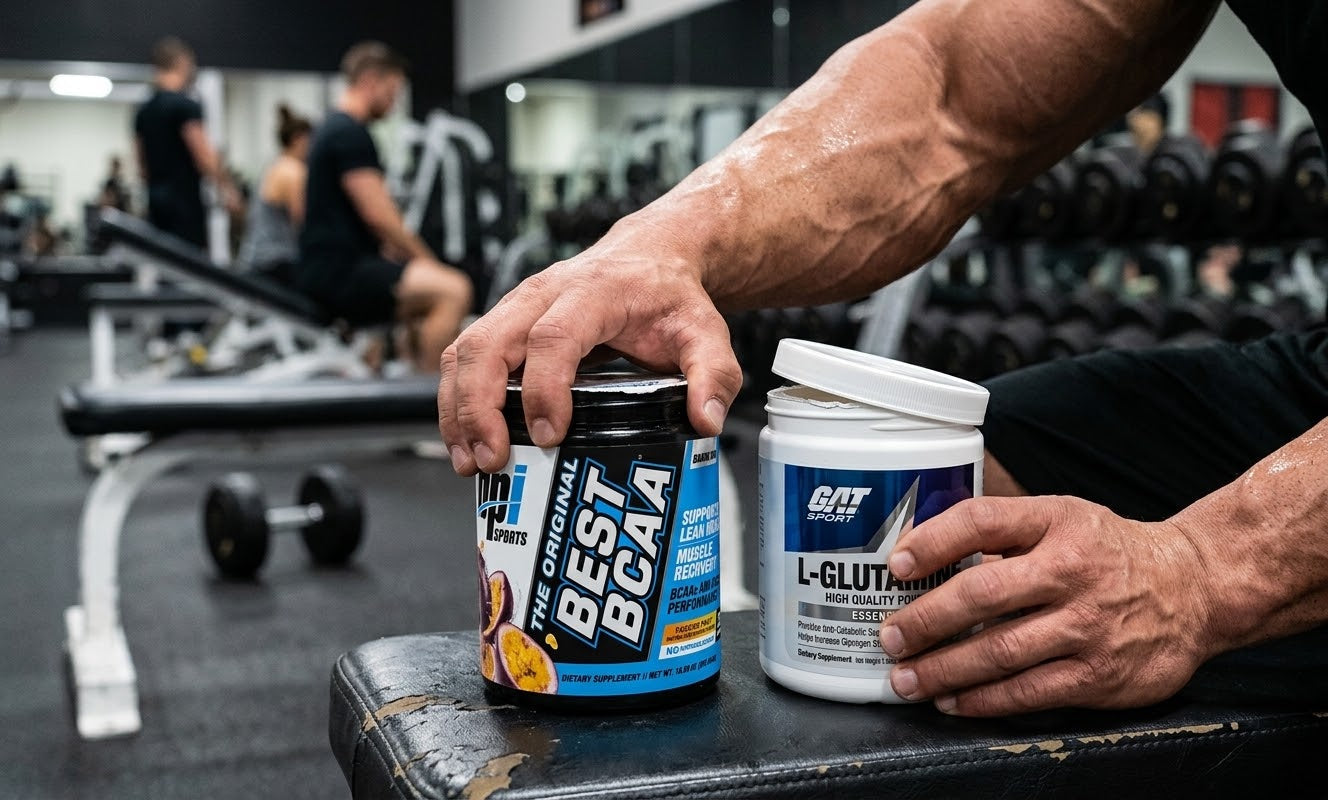 BCAA vs Glutamina: cuál necesitas según tu objetivo
