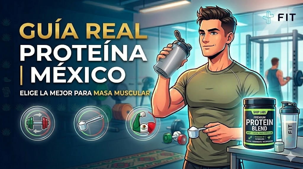 Qué proteína comprar para ganar masa muscular en México | Guía 2026