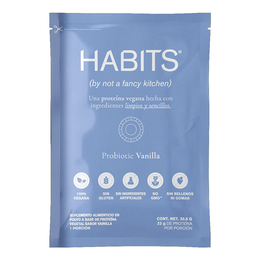 HABITS PROTEÍNA VEGETAL VAINILLA - SOBRE INDIVIDUAL