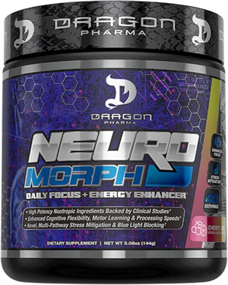 DRAGON PHARMA NEUROMORPH | NOOTRÓPICO PARA ENFOQUE MENTAL Y CONCENTRACIÓN