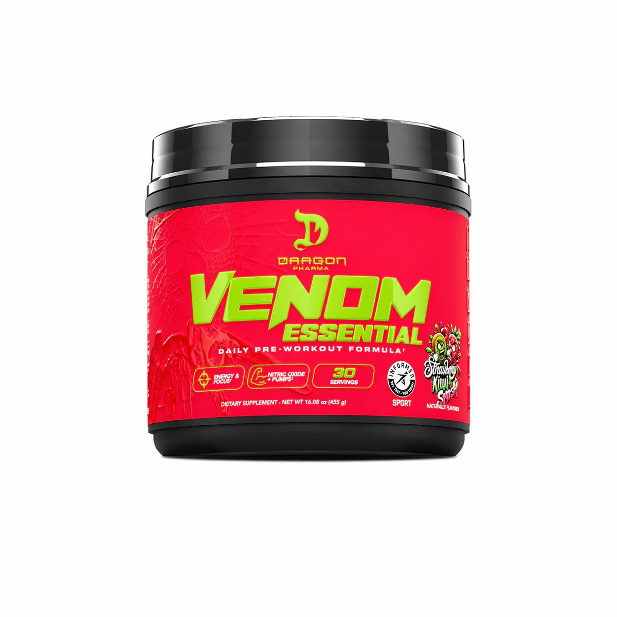 Comprar DRAGON PHARMA VENOM ESSENTIAL | PRE-ENTRENO PARA ENERGÍA Y RENDIMIENTO FÍSICO Dragon Pharma Puerto Vallarta