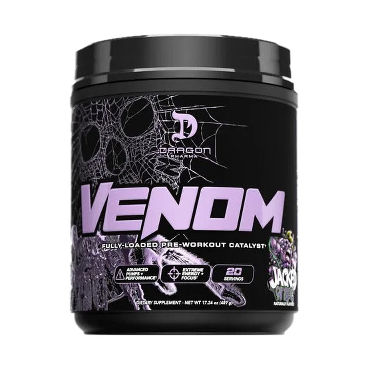 Comprar DRAGON PHARMA VENOM FULLY LOADED | PRE-ENTRENO DE ENERGÍA EXTREMA Y ENFOQUE Dragon Pharma Puerto Vallarta