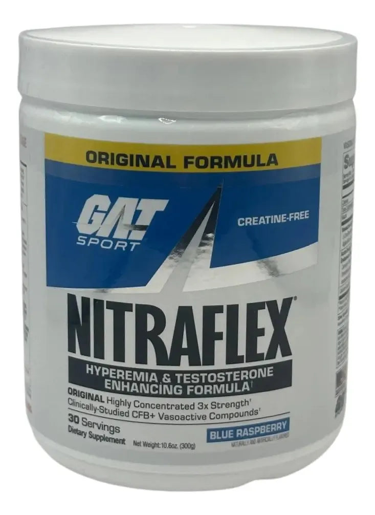 GAT SPORT NITRAFLEX | PRE-ENTRENO PARA ENERGÍA, ENFOQUE Y RENDIMIENTO