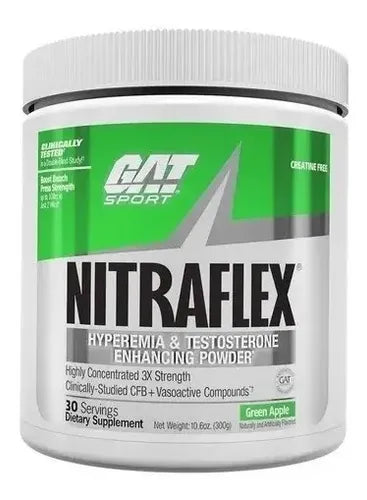 GAT SPORT NITRAFLEX | PRE-ENTRENO PARA ENERGÍA, ENFOQUE Y RENDIMIENTO