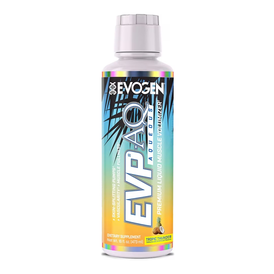 EVOGEN EVP AQ LIQUID GLYCEROL | GLICEROL LÍQUIDO PARA BOMBEO MUSCULAR E HIPERHIDRATACIÓN