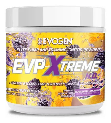 Comprar EVOGEN EVP XTREME | PRE-ENTRENO DE ENERGÍA EXTREMA Y BOMBEO MUSCULAR Evogen Puerto Vallarta