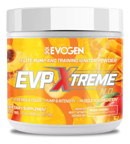 Comprar EVOGEN EVP XTREME | PRE-ENTRENO DE ENERGÍA EXTREMA Y BOMBEO MUSCULAR Evogen Puerto Vallarta