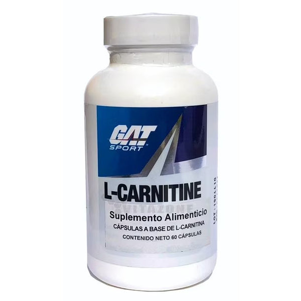 GAT SPORT L-CARNITINE 500MG | L-CARNITINA Y QUEMADOR DE GRASA SIN ESTIMULANTES