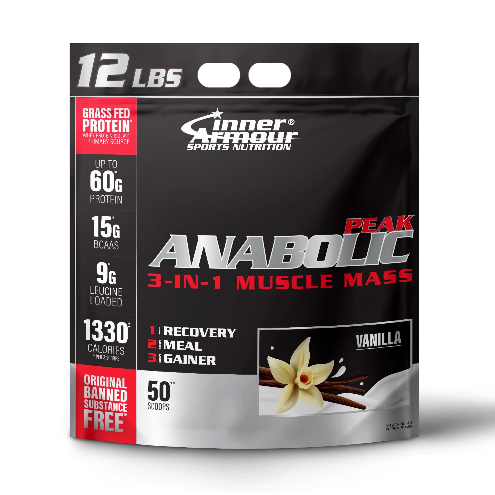 INNER ARMOUR ANABOLIC PEAK | GANADOR DE MASA MUSCULAR Y PESO