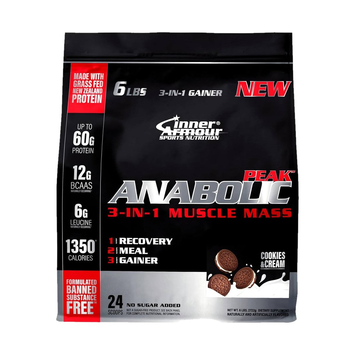 Comprar INNER ARMOUR ANABOLIC PEAK | GANADOR DE MASA MUSCULAR Y PESO Inner Armour Puerto Vallarta