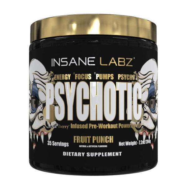 INSANE LABZ PSYCHOTIC | PRE-ENTRENO DE ALTA ENERGÍA Y ENFOQUE EXTREMO