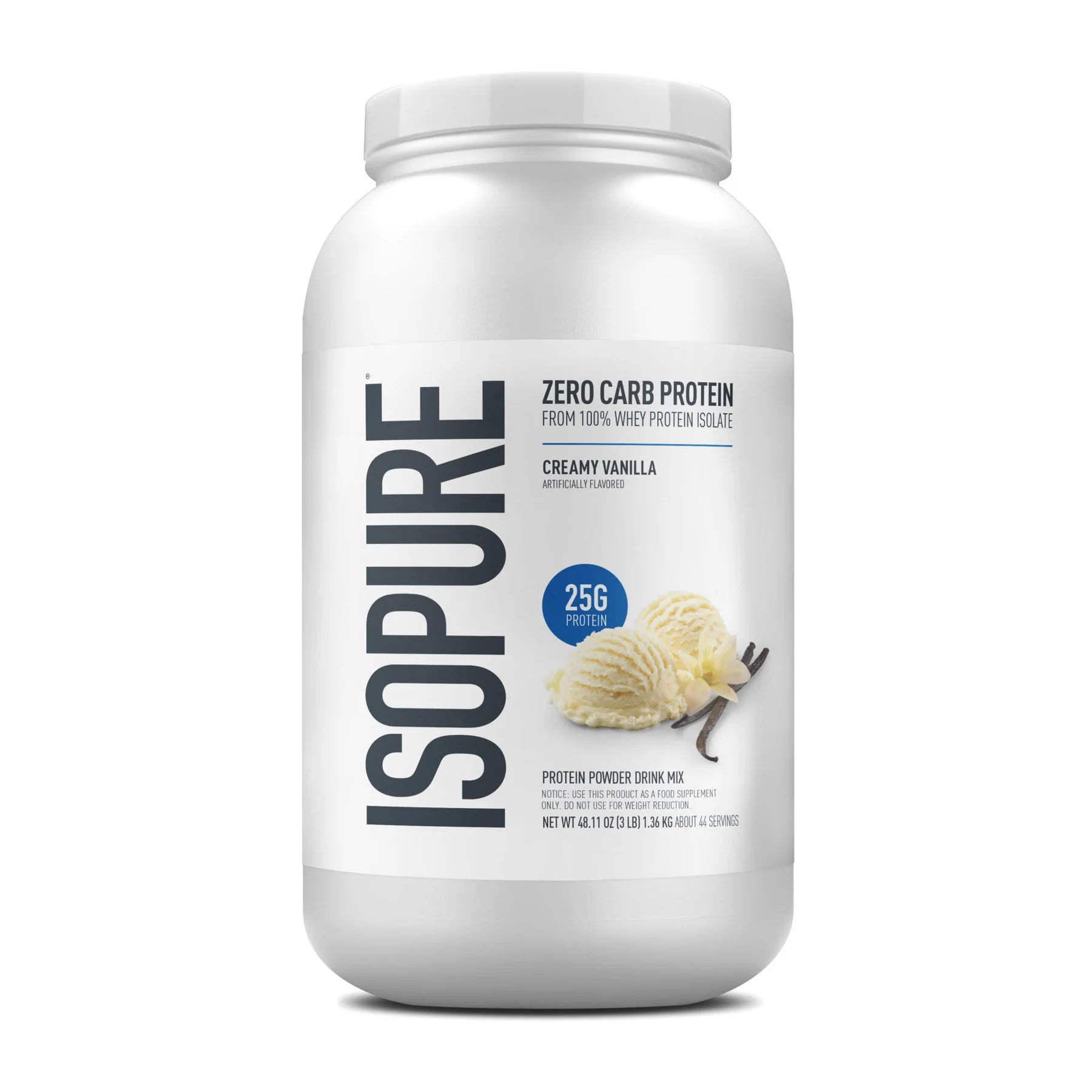 Isopure | Zero Carb | Proteína aislada de suero (Whey Isolate)