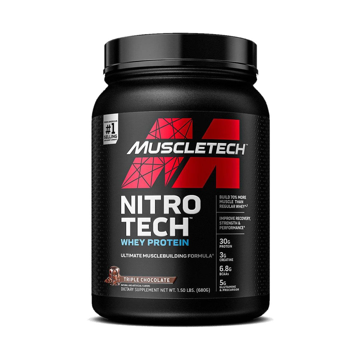 Comprar MUSCLETECH NITRO TECH | PROTEÍNA DE SUERO DE LECHE PARA FUERZA Y DESARROLLO MUSCULAR MAGRO MuscleTech Puerto Vallarta