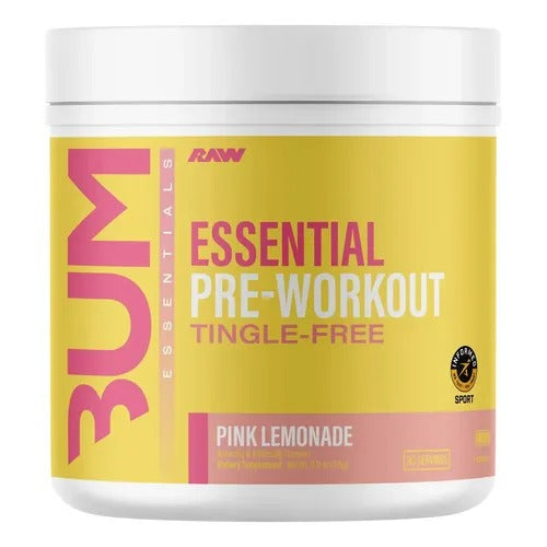 RAW NUTRITION CBUM ESSENTIAL | PRE-ENTRENO SIN PICAZÓN PARA ENERGÍA Y ENFOQUE MENTAL