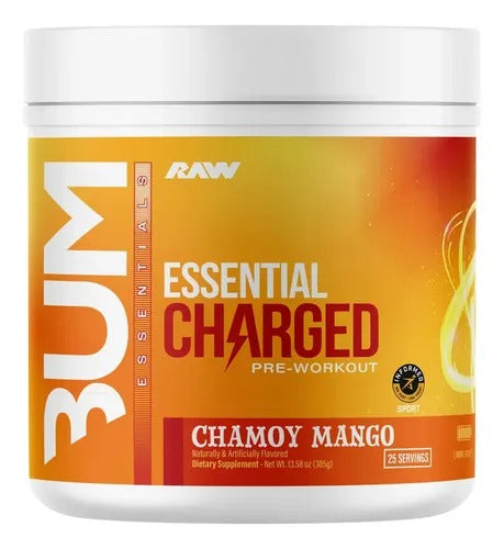 RAW NUTRITION CBUM ESSENTIAL CHARGED | PRE-ENTRENO DE ALTA ENERGÍA Y RENDIMIENTO