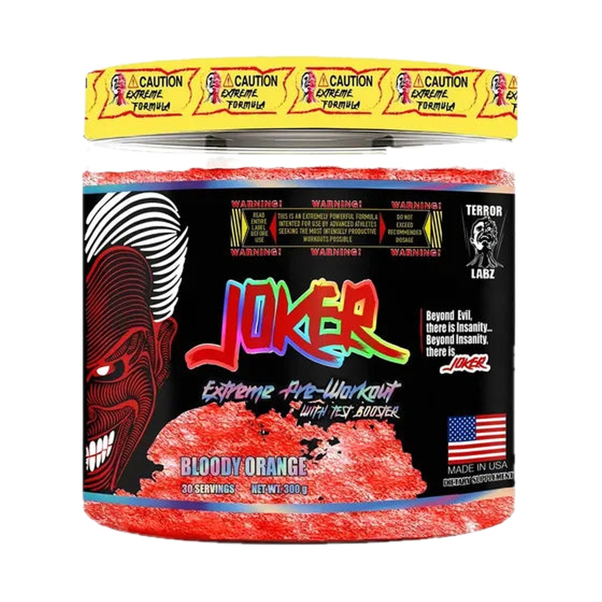 Comprar TERROR LABZ JOKER | PRE-ENTRENO DE ALTA ESTIMULACIÓN Y ENERGÍA EXTREMA Terror Labz Puerto Vallarta