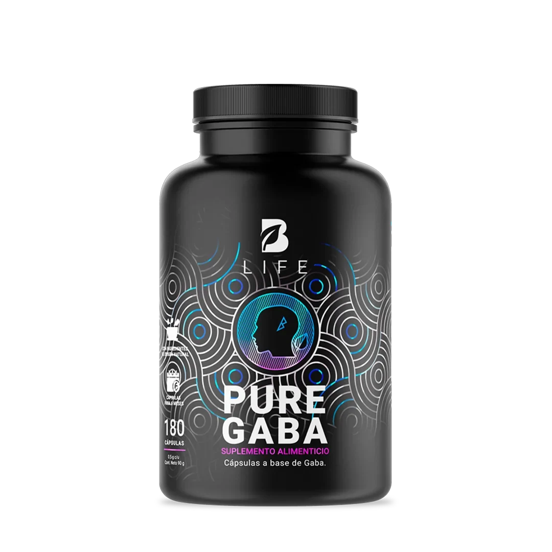 B-LIFE PURE GABA, 180 CÁPSULAS