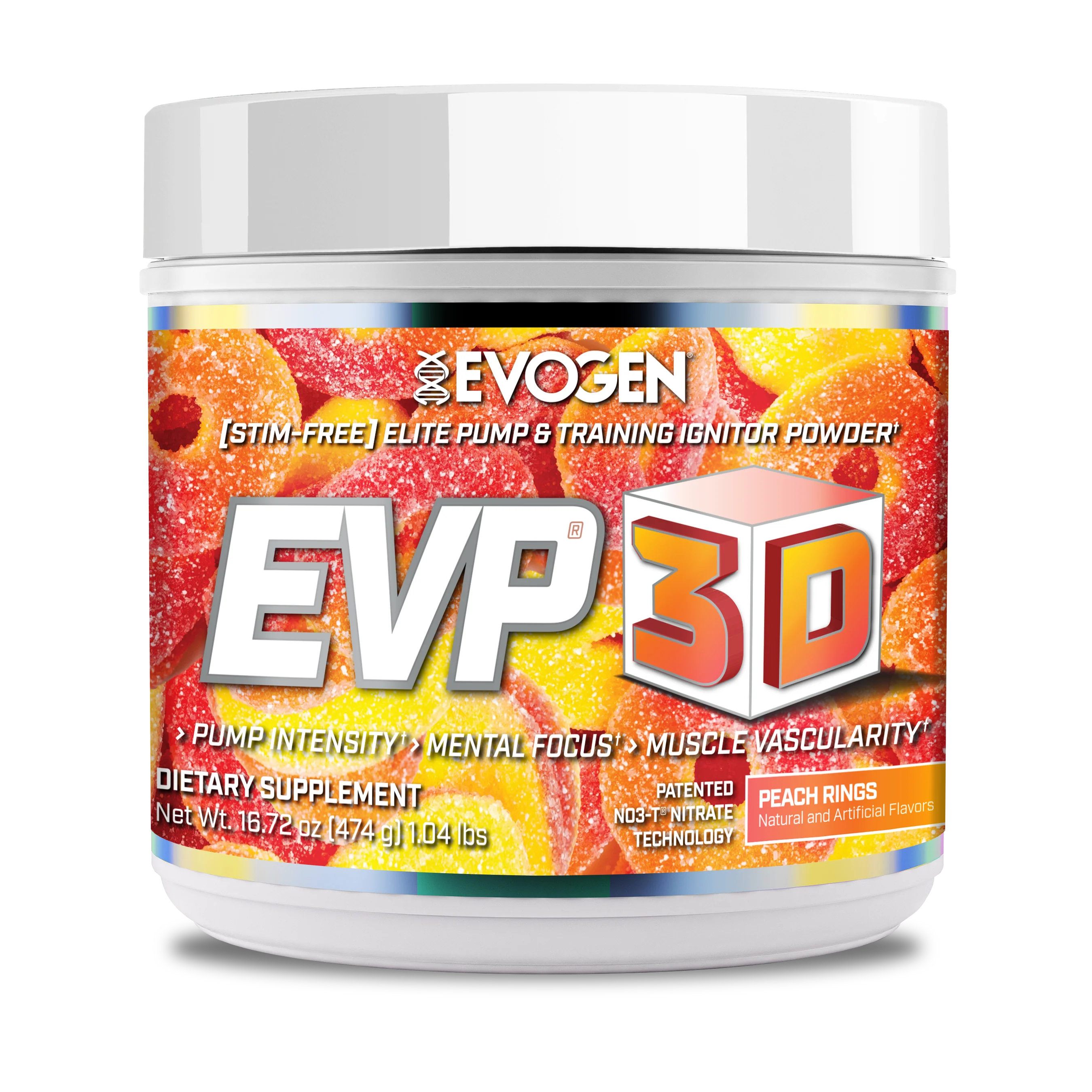 Comprar Evogen EVP 3D Peach Rings 40 servicios Puerto Vallarta