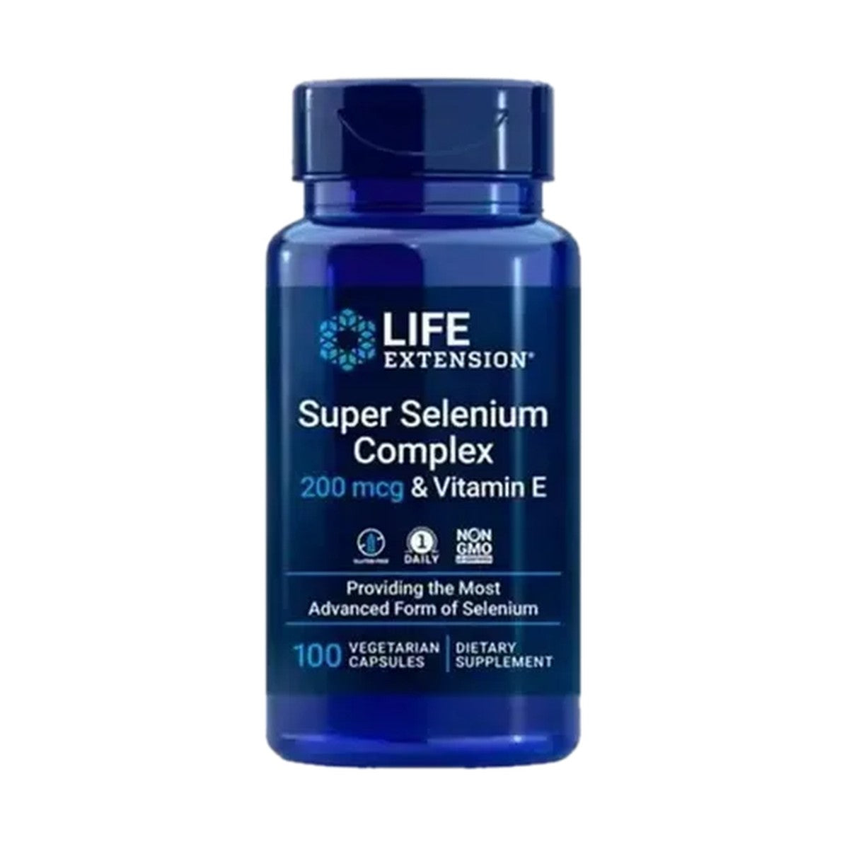 LIFE EXTENSION COMPLEJO SUPERSELENIO 200 MCG, 100 CÁPSULAS VEGETALES