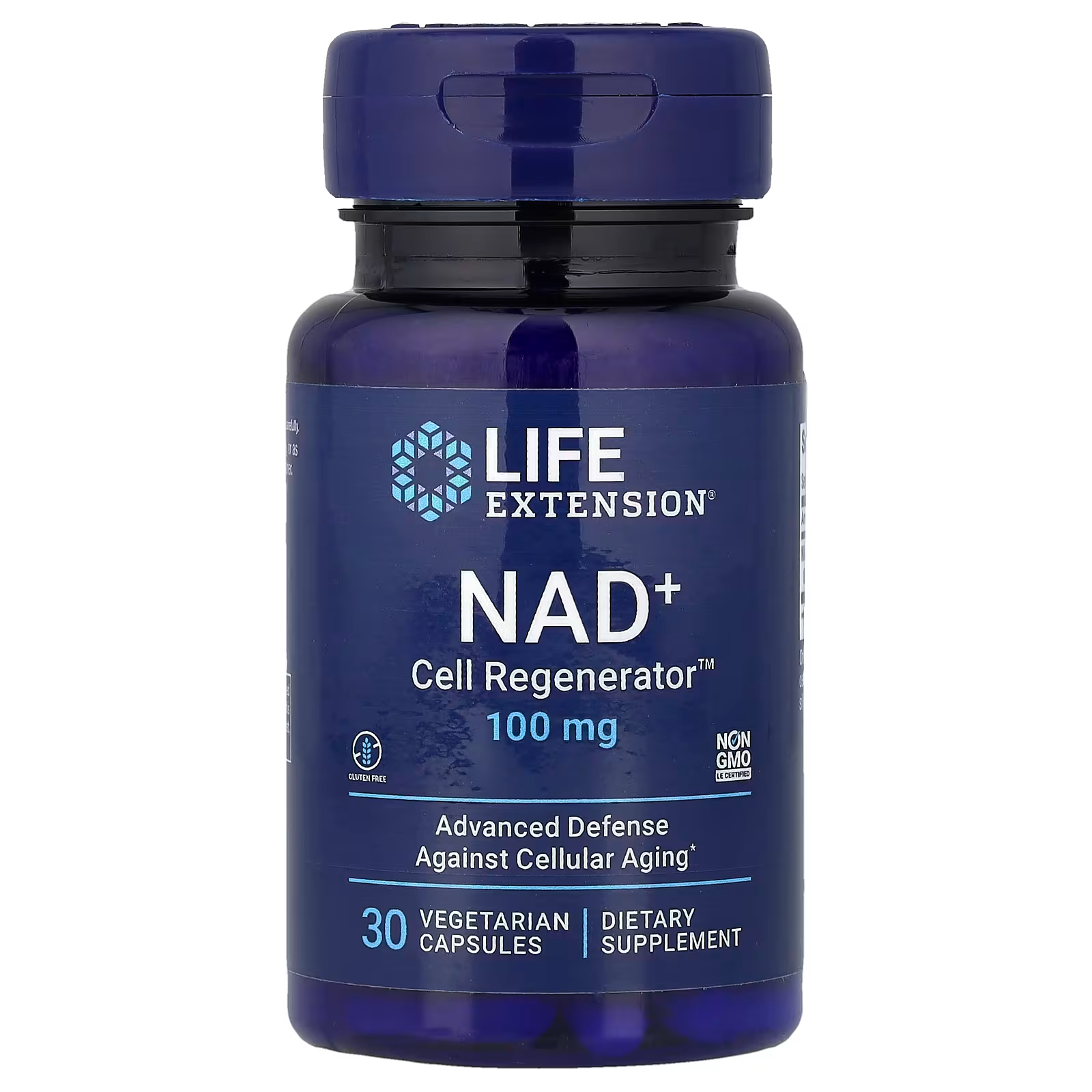 LIFE EXTENSION REGENERADOR CELULAR NAD+, 100 MG, 30 CÁPSULAS VEGETALES