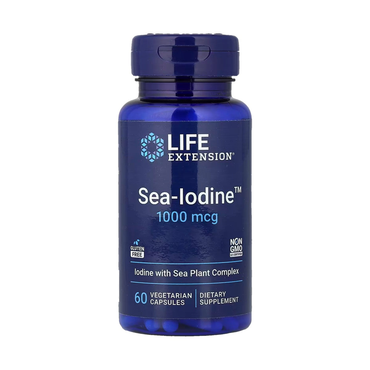 LIFE EXTENSION SEA-LODINE 1000 MCG, 60 CÁPSULAS VEGETALES