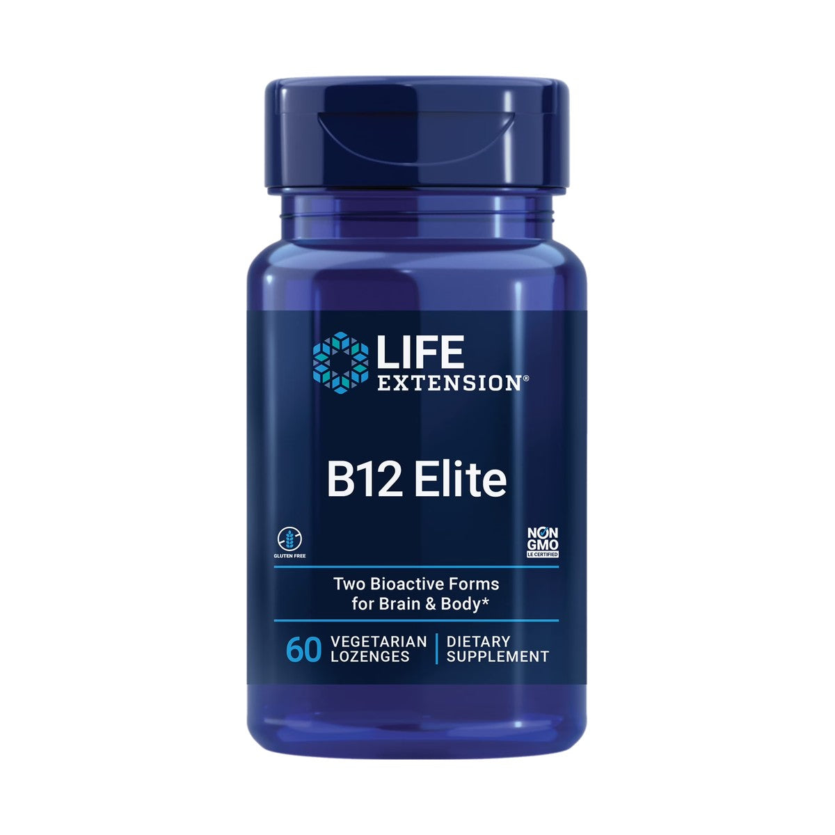 LIFE EXTENSION VITAMINA B12 DE ELITE, 60 CÁPSULAS