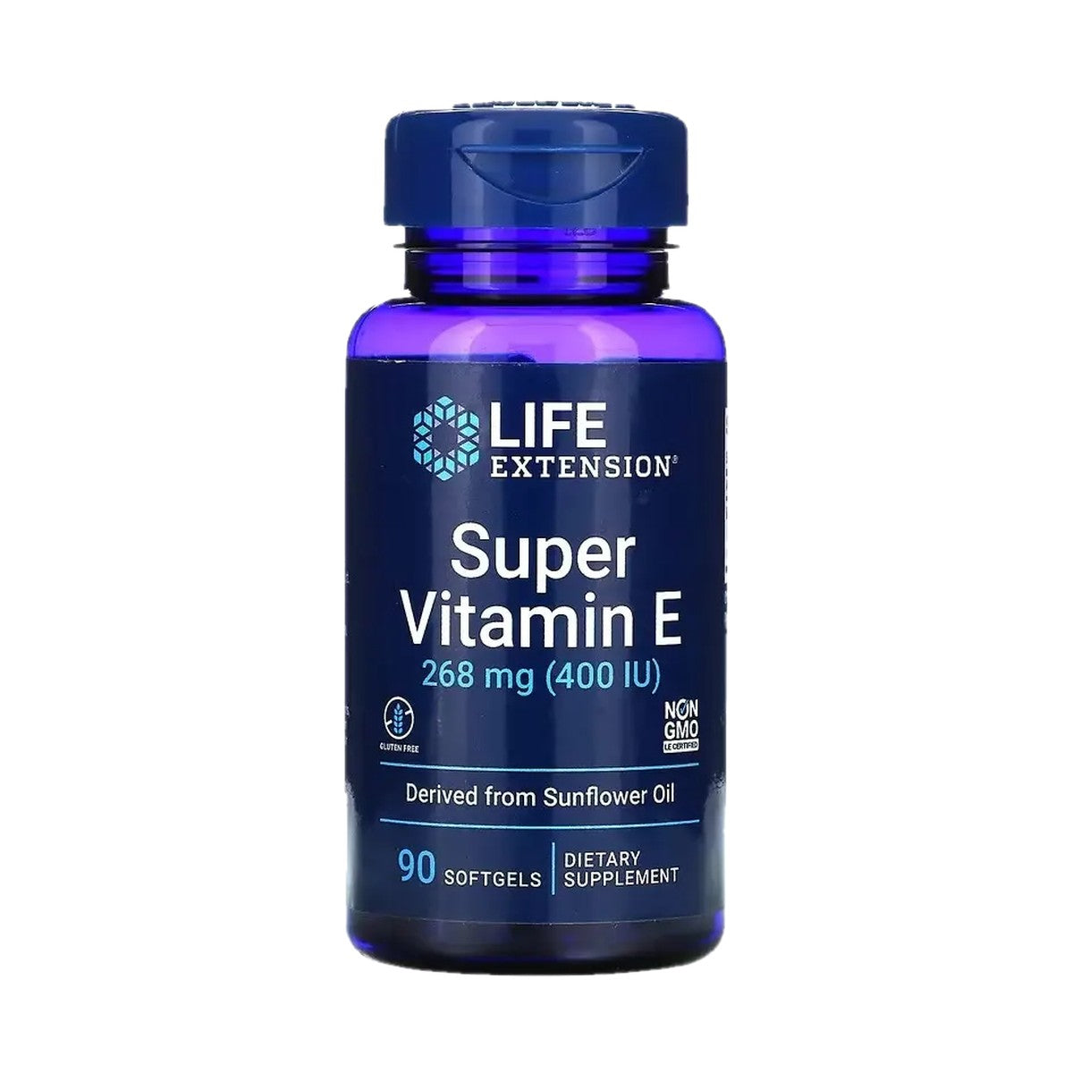 LIFE EXTENSION VITAMINA E 400 UI ALPHA TOCOPHEROL, 90 CÁPSULAS BLANDAS