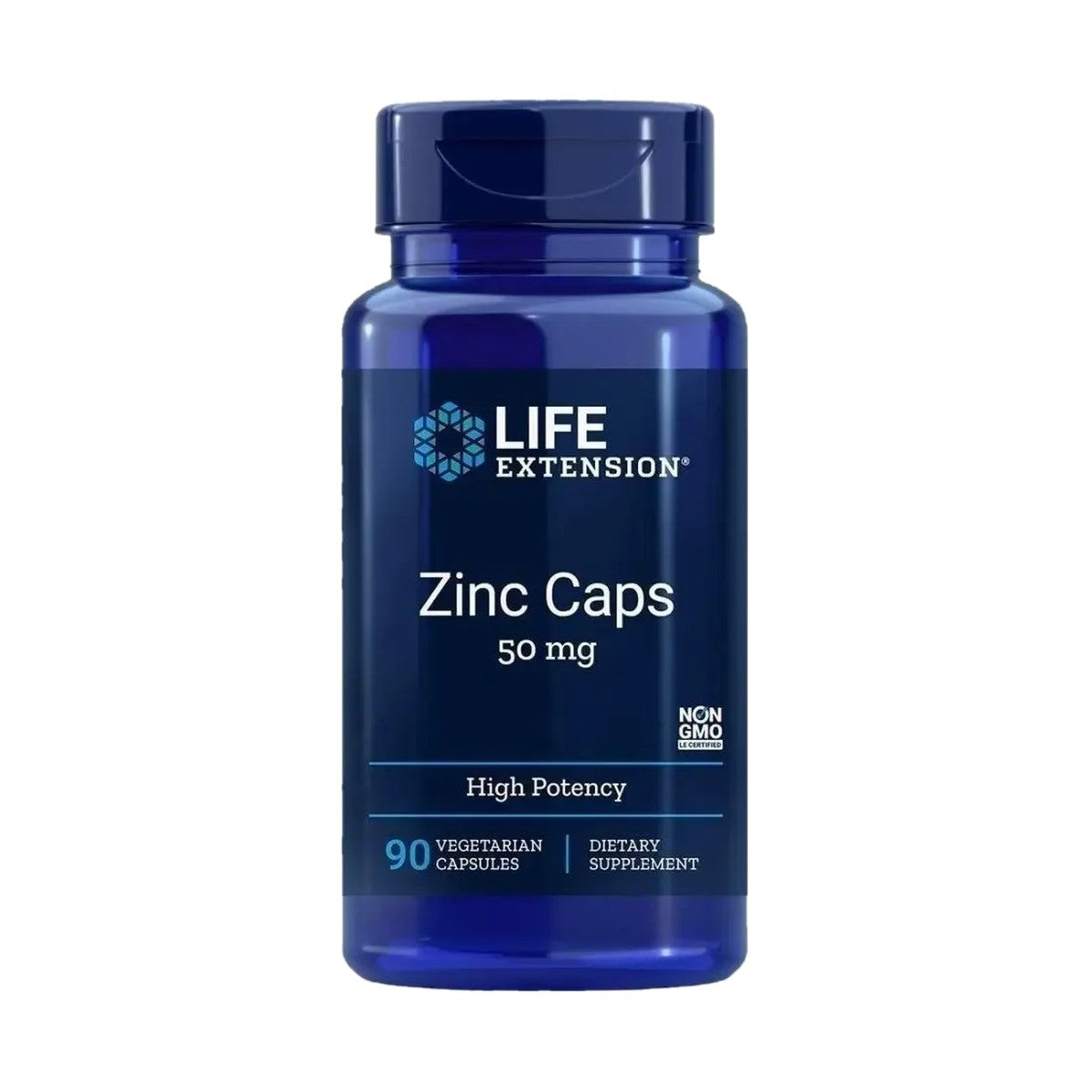 LIFE EXTENSION ZINC 50 MG, 90 CÁPSULAS VEGETALES