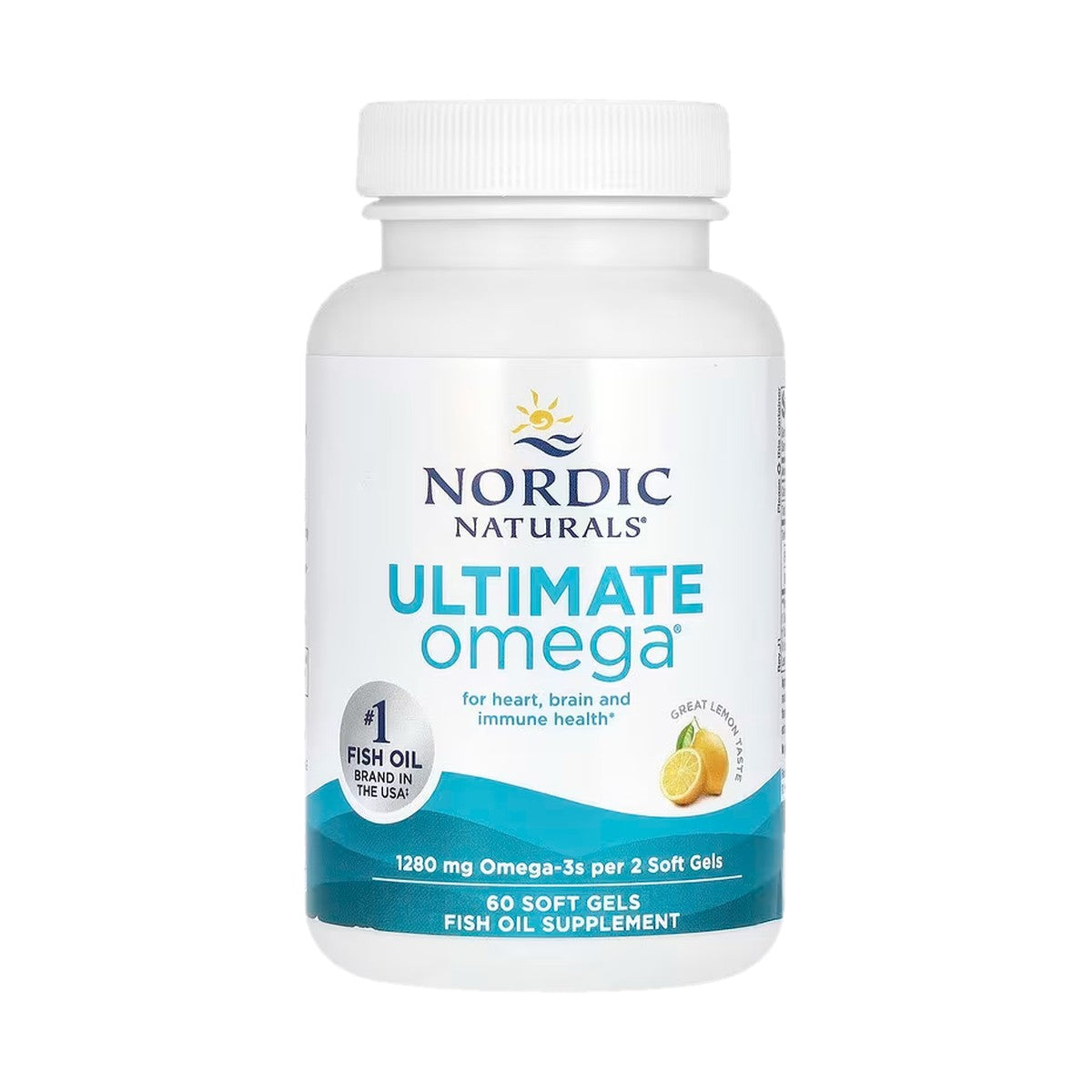 NORDIC NATURALS ULTIMATE OMEGA 1280 MG, 60 CÁPSULAS BLANDAS