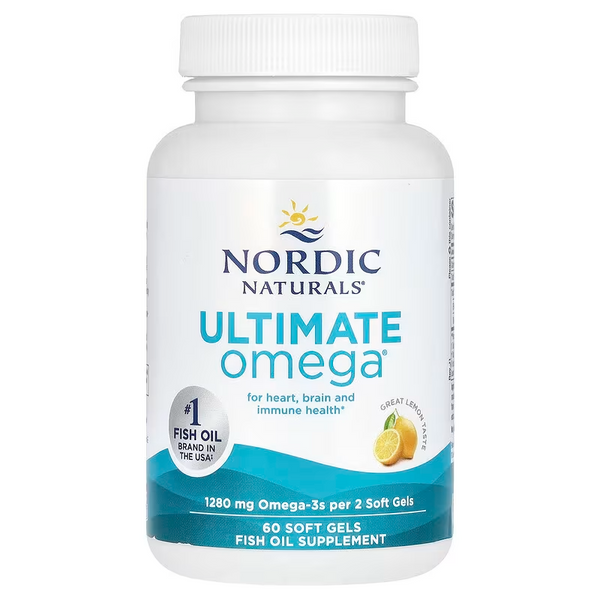 NORDIC NATURALS ULTIMATE OMEGA 1280 MG, 60 CÁPSULAS BLANDAS