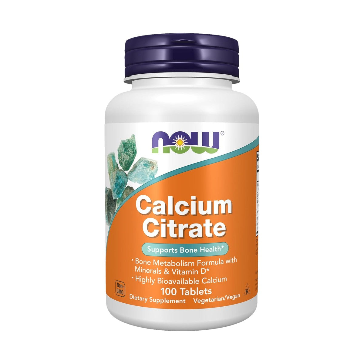 NOW FOODS CALCIUM CITRATE, 100 TABLETAS