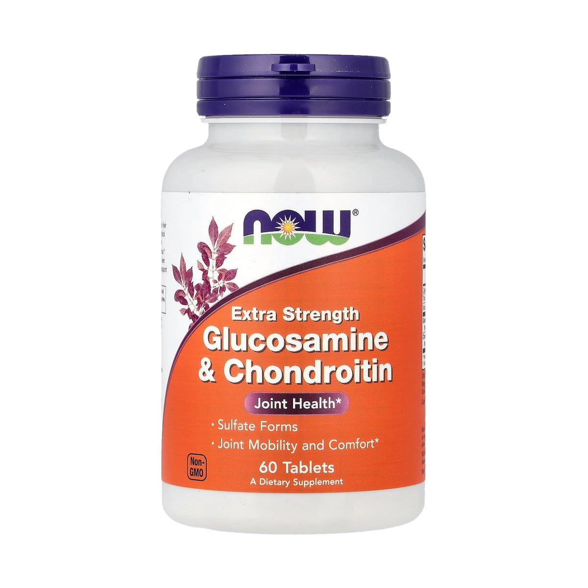 NOW Foods Extra Strength Glucosamine & Chondroitin, 60 tabletas